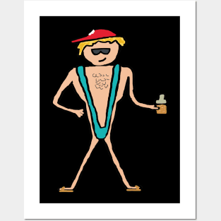 Mankini Posters and Art